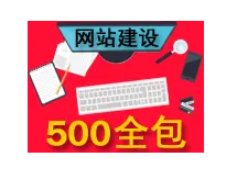 500全包做网站建设制作seo公司网页设计优化推广